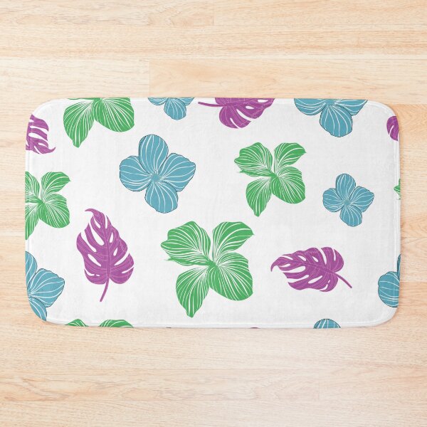 Item preview, Bright summer floral pattern featuring vibrant and colorful flowers that evoke a joyful and energetic seasonal vibe. designed and sold by Line-Aura.
