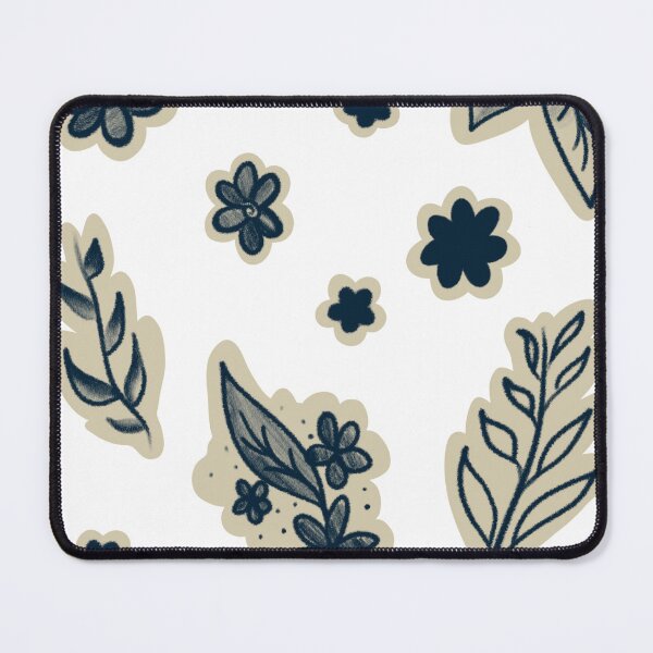 Item preview, Navy Floral Print designed and sold by MadeBy.B.