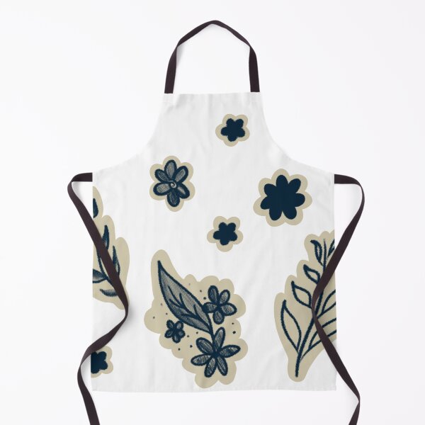 Item preview, Navy Floral Print designed and sold by MadeBy.B.