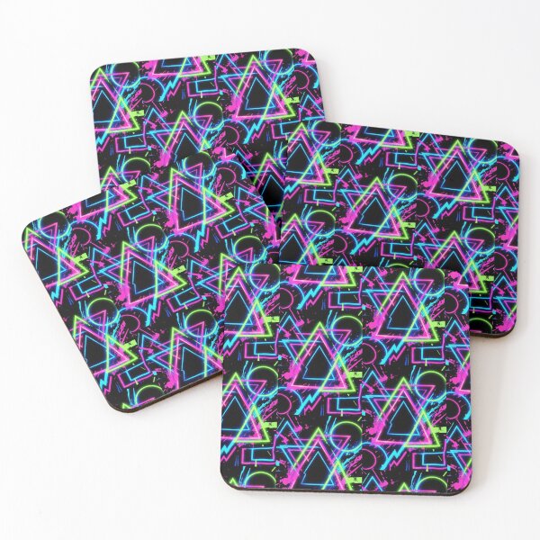 Item preview, Neon Shaped Pattern designed and sold by Kool-Creations.
