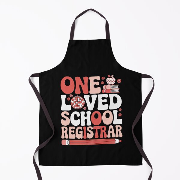 Item preview, Groovy One Loved School Registrar Funny Valentine's Day designed and sold by RonnasJackson.