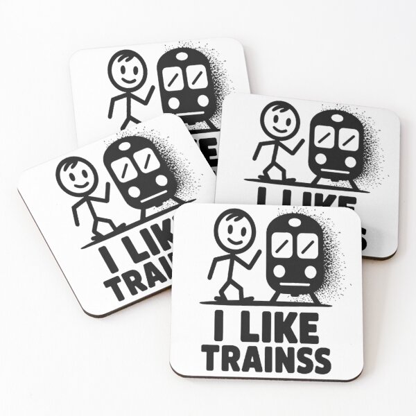 Item preview, In Motion I Like Trains designed and sold by brinbotty.