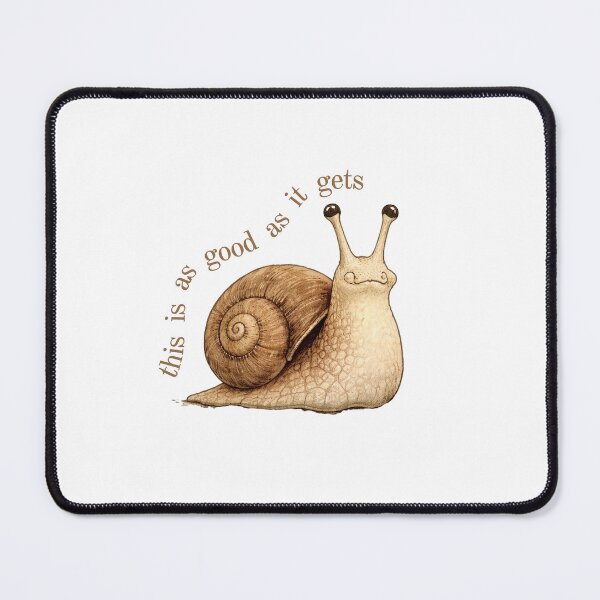 Item preview, Cottagecore Snail This Is As Good As It Gets Sticker, Beatrix Potter Style Vintage Animals designed and sold by DropsOfDopamine.