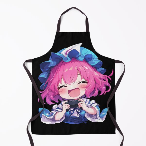 Item preview, Saigyouji Yuyuko Touhou Cute Chibi Anime Girl Playing Video Game designed and sold by earlobejerk.