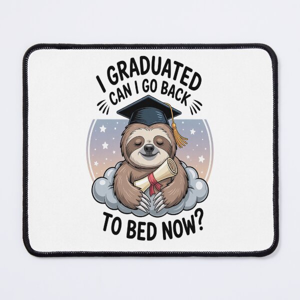 Item preview, I Graduated Can I Go Back To Bed Now Graduation designed and sold by kakashinn.