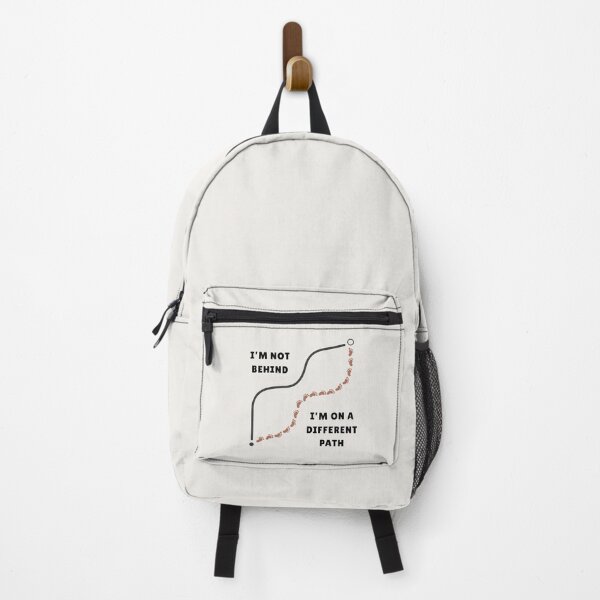 Item preview, I’m Not Behind – On A Different Path Tee designed and sold by QuietlyBecoming.