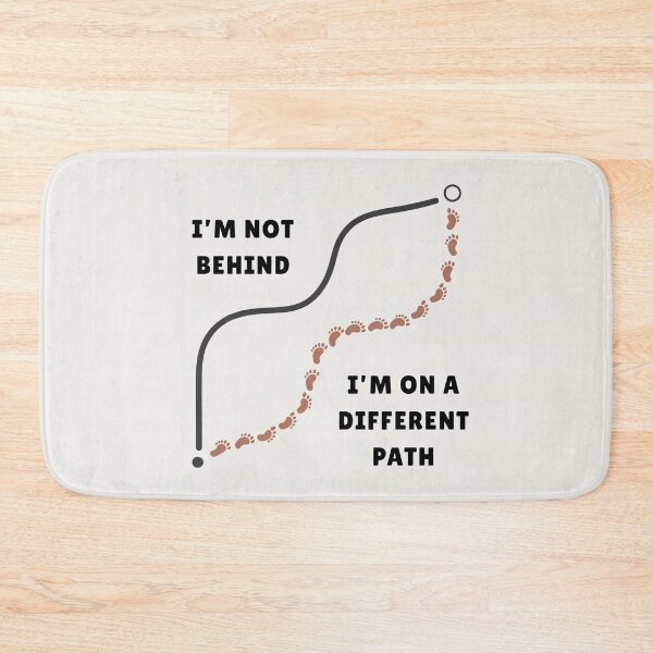 Item preview, I’m Not Behind – On A Different Path Tee designed and sold by QuietlyBecoming.