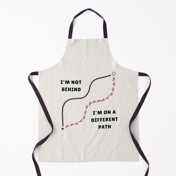 Item preview, I’m Not Behind – On A Different Path Tee designed and sold by QuietlyBecoming.