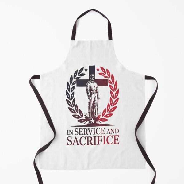 Item preview, In Service And Sacrifice A Soldiers Faithful Journey Christian Valor designed and sold by brinbotty.