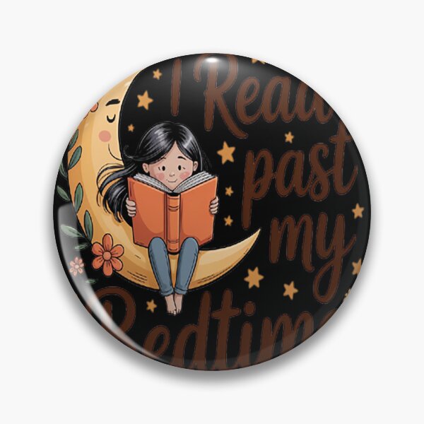 Item preview, In The Moonlight I Read Past My Bedtime designed and sold by brinbotty.