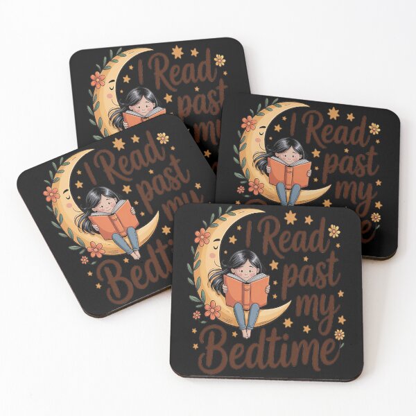 Item preview, In The Moonlight I Read Past My Bedtime designed and sold by brinbotty.