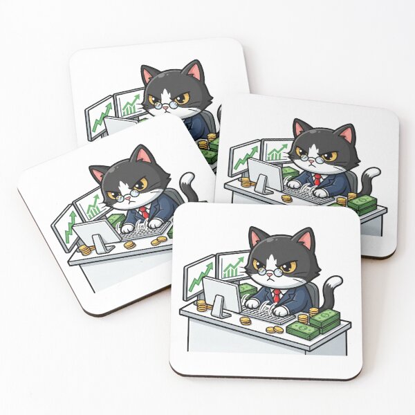 Item preview, Kawaii Business Cat designed and sold by Inna Myrien.