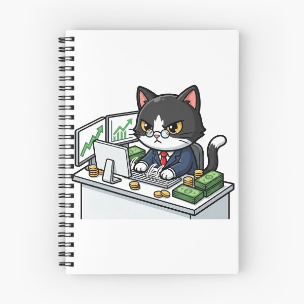 Item preview, Kawaii Business Cat designed and sold by Inna Myrien.