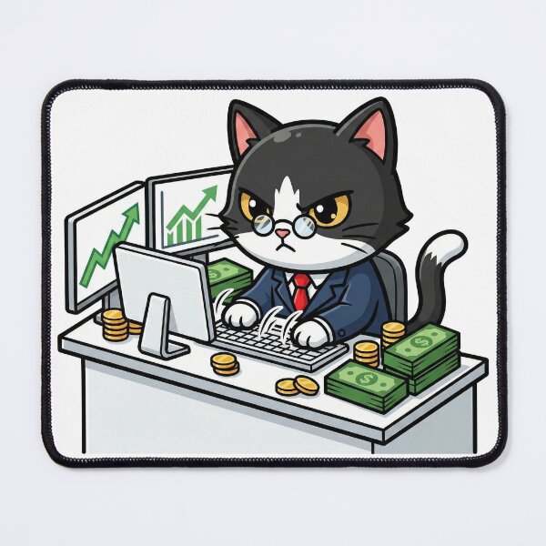 Item preview, Kawaii Business Cat designed and sold by Inna Myrien.