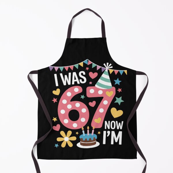 Item preview, I was 6 Now I'm 7 Pink Polka Dot Seven Birthday Girl Party designed and sold by RonnasJackson.