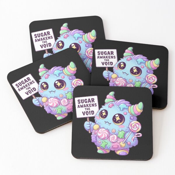 Item preview, "Sugar Awakens the Void" - Cute Pastel Monster designed and sold by Cute&B.