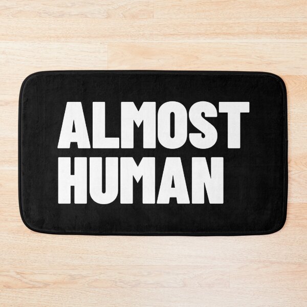 Item preview, Almost Human Sarcastic Introvert Typography (white) designed and sold by MotionBanana Art.