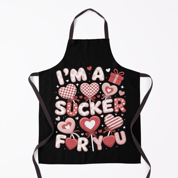 Item preview, I'm A Sucker for You Retro Heart Candy Valentine Women Girl designed and sold by RonnasJackson.