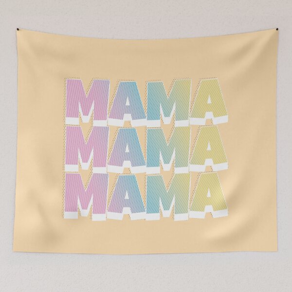 Item preview, Mother's Day Gift for Her – Vibrant Mama Block Letter Design designed and sold by PriyaMagic.