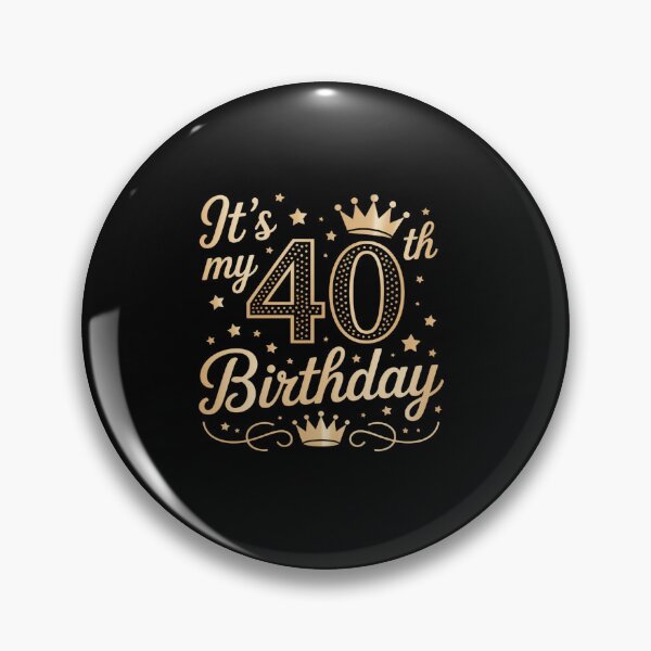 Item preview, It's My 40 Year Old Birthday Party 40th B-Day Matching designed and sold by RonnasJackson.