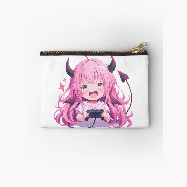 Item preview, Lala Satalin Deviluke To Love Ru Cute Chibi Anime Girl Playing Video Game designed and sold by earlobejerk.