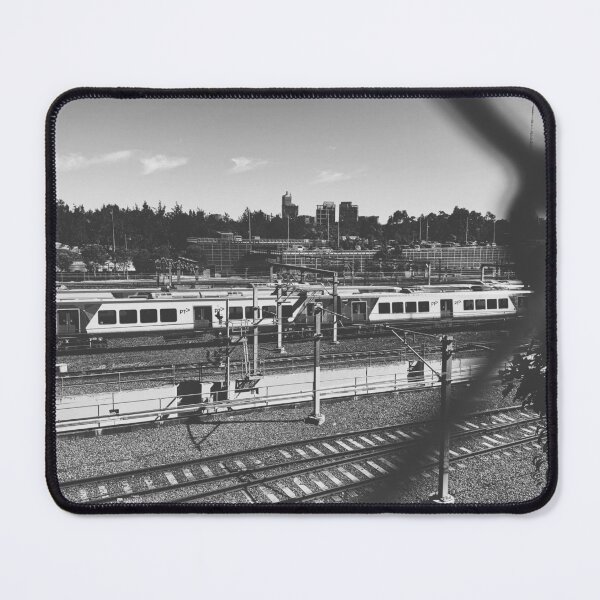 Item preview, Melbourne Trains outside Flinders Street Station designed and sold by GetFlicked.