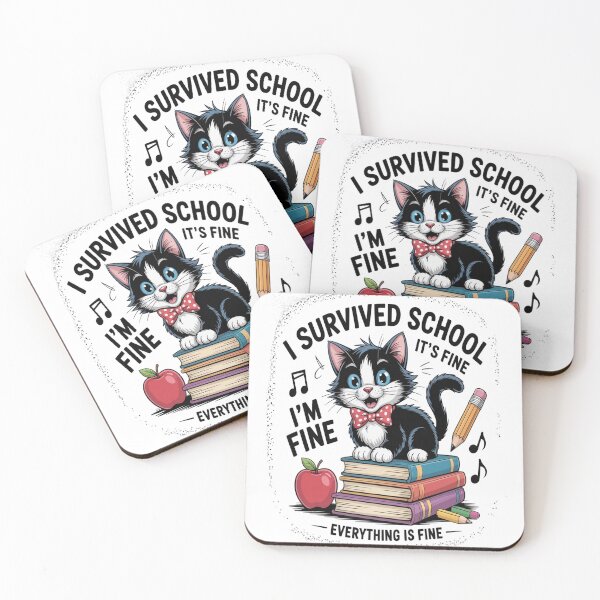 Item preview, I Survived School it's fine i'm Fine Everythings is fine 1 designed and sold by kakashinn.