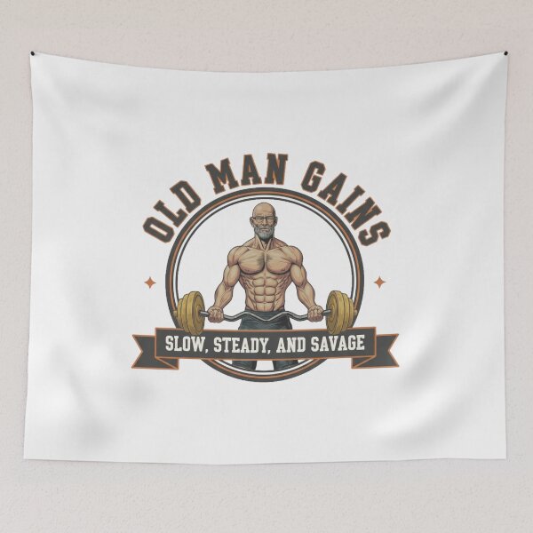 Item preview, Old Man Gains designed and sold by Old Man Athletics.