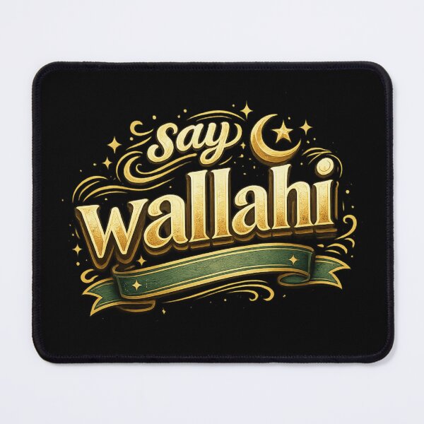 Item preview, Funny Say Wallahi Bro  designed and sold by first-shirt ⭐ ⭐ ⭐ ⭐ ⭐.