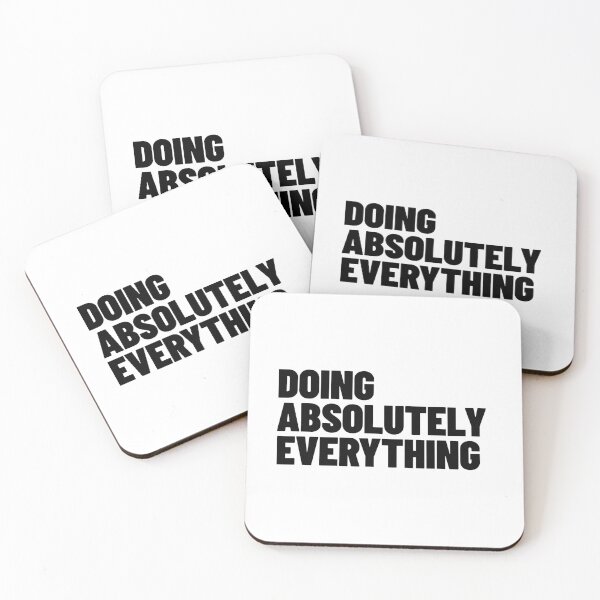 Item preview, "Doing Absolutely Everything Burnout Humor " designed and sold by MotionBanana Art.