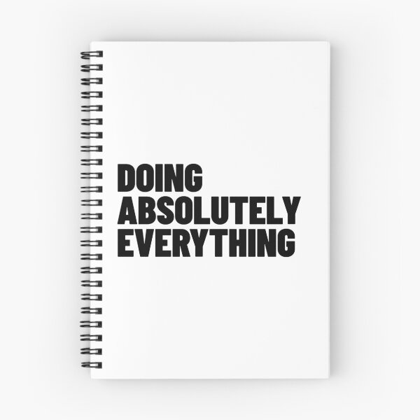 Item preview, "Doing Absolutely Everything Burnout Humor " designed and sold by MotionBanana Art.