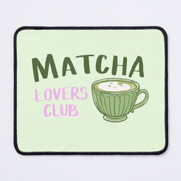 Item preview, Matcha Lovers Club Aesthetic Tea Design designed and sold by LitaBarc.