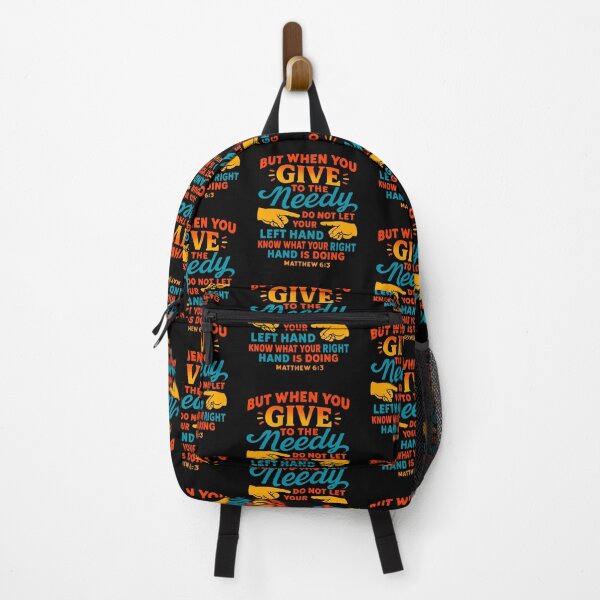 Item preview, Matthew 6:3 When You Give To The Needy Do Not Let Your Left Hand Know designed and sold by plushism.