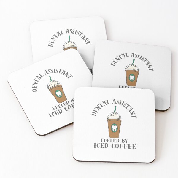 Item preview, Dental assistant fueled by iced coffee designed and sold by TaraPen.