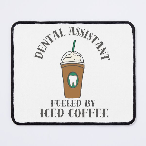 Item preview, Dental assistant fueled by iced coffee designed and sold by TaraPen.