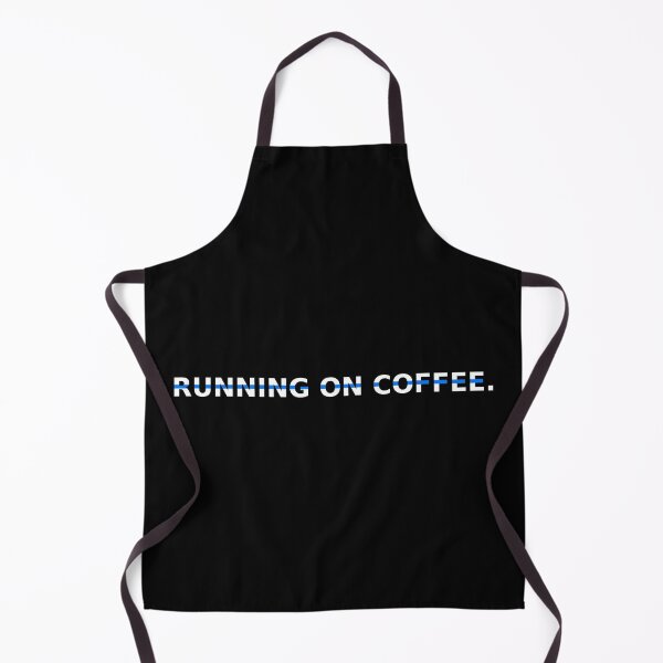 Item preview, Running on Coffee – Thin Blue Line | Shift work, energy & endurance designed and sold by Lineforge by BehrfectMoments.