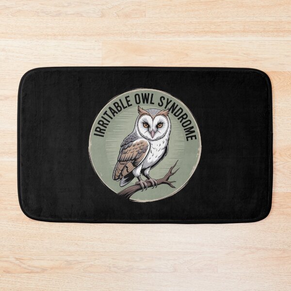 Item preview, Irritable Owl Syndrome - Barn Owl Design designed and sold by Peter Stawicki.