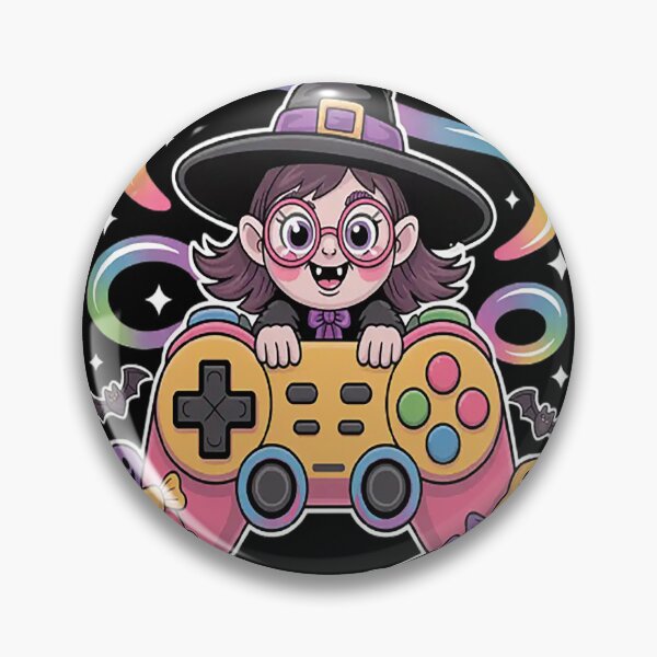 Item preview, Joyful Spooky Gamer Play And Cast Spells designed and sold by brinbotty.