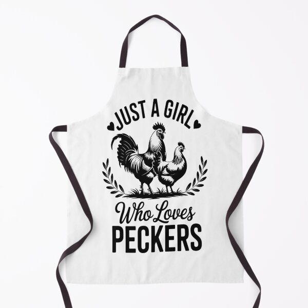 Item preview, Just a Girl Who Loves Peckers designed and sold by brinbotty.