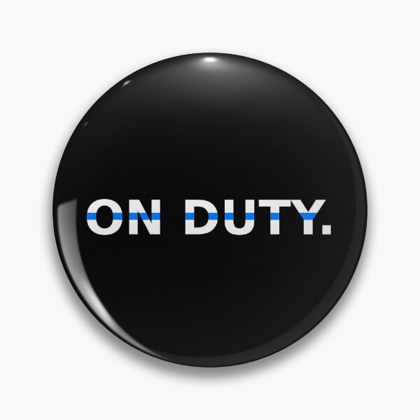 Item preview, On Duty Mini – Thin Blue Line | Deployment, Focus & Responsibility / Deployment designed and sold by Lineforge by BehrfectMoments.