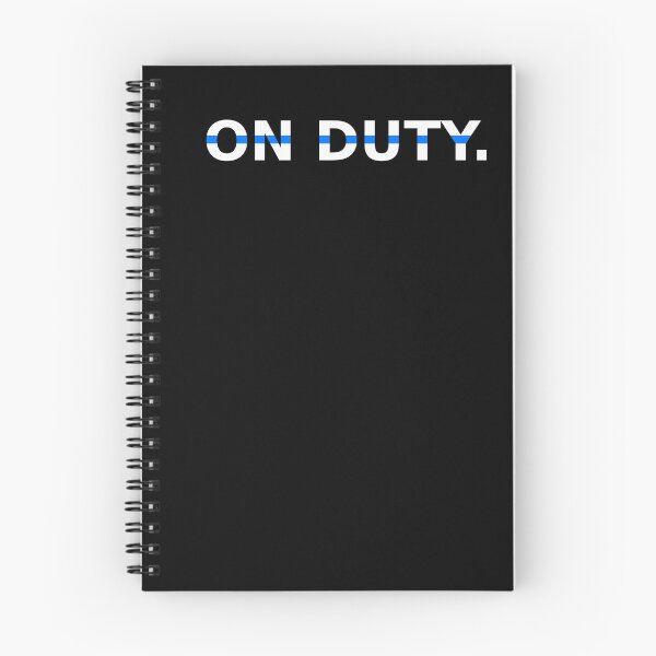 Item preview, On Duty Mini – Thin Blue Line | Deployment, Focus & Responsibility / Deployment designed and sold by Lineforge by BehrfectMoments.