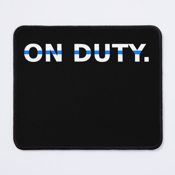 Item preview, On Duty Mini – Thin Blue Line | Deployment, Focus & Responsibility / Deployment designed and sold by Lineforge by BehrfectMoments.