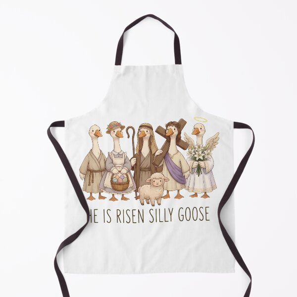 Item preview, He Is Risen Silly Goose Easter Parade designed and sold by OlyvieArt.