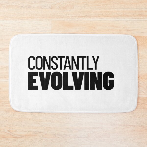 Item preview, Constantly Evolving Self Growth Quote    designed and sold by MotionBanana Art.