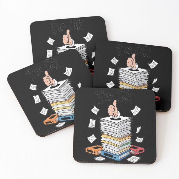 Item preview, I'm ok Grading Papers Teacher life designed and sold by kakashinn.