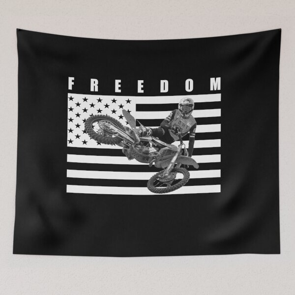 Item preview, Freedom Motocross Rider USA designed and sold by FroggyBaBoy.
