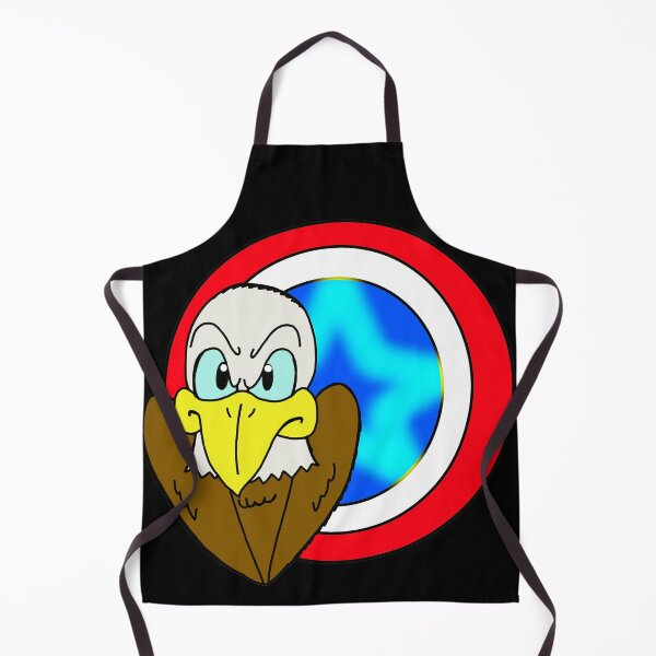Item preview, Cute Adorable USA Eagle Cool Tough Strong with Flag designed and sold by CozyCritters8.