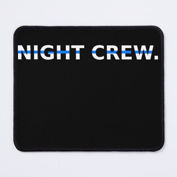 Item preview, Night Crew – Thin Blue Line | Night shift, team & cohesion designed and sold by Lineforge by BehrfectMoments.