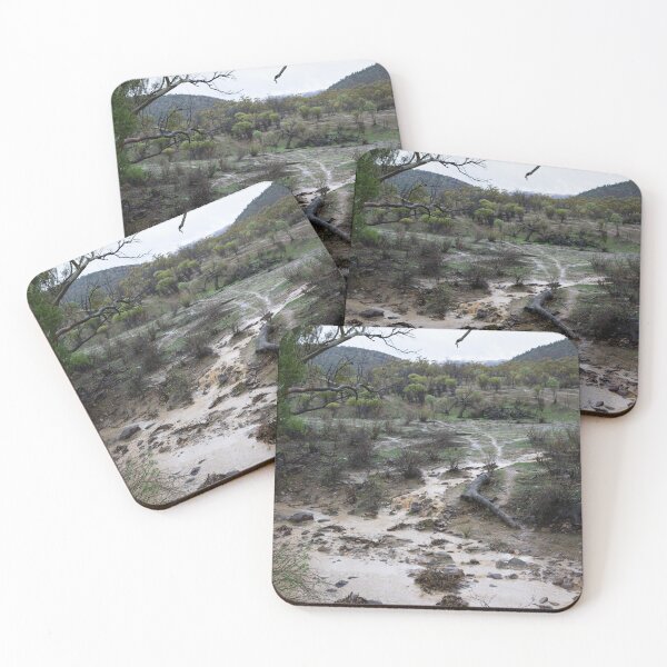 Item preview, Water Running Through the Outback Bush After Rain. Argadells Station, South Australia. designed and sold by Mat Wills Photography.