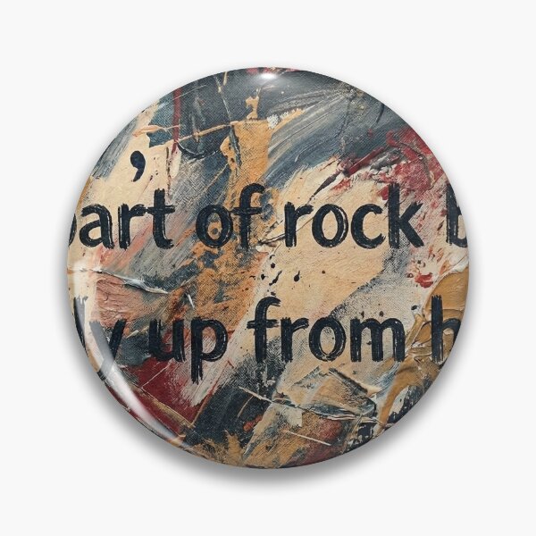 Item preview, Rock Bottom Quote Wall Art – Inspirational Comeback Canvas Print designed and sold by Meteor Destroyer.